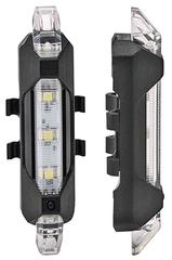 Entac Φως Ποδηλάτου Πλαστικό 2W Άσπρο