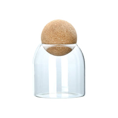 ESTIA ΔΟΧΕΙΟ ΑΠΟΘΗΚΕΥΣΗΣ ΓΥΑΛΙΝΟ 450ml ΜΕ ΚΑΠΑΚΙ ΦΕΛΛΟΥ