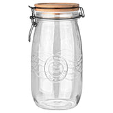 ESTIA ΔΟΧΕΙΟ ΑΠΟΘΗΚΕΥΣΗΣ ALLURE ΓΥΑΛΙΝΟ 2000ml ΜΕ ΚΛΙΠ ΚΑΠΑΚΙ