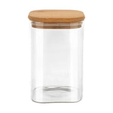 ESTIA ΔΟΧΕΙΟ ΑΠΟΘΗΚΕΥΣΗΣ BAMBOO ESSENTIALS 950ml ΓΥΑΛΙΝΟ ΜΕ ΚΑΠΑΚΙ