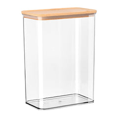 ESTIA ΔΟΧΕΙΟ ΑΠΟΘΗΚΕΥΣΗΣ BAMBOO ESSENTIALS ΠΛΑΣΤΙΚΟ 2500ml ΣΤΟΙΒΑΖΟΜΕΝΟ