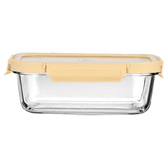 ESTIA ΦΑΓΗΤΟΔΟΧΕΙΟ CLICK&SEAL ΓΥΑΛΙΝΟ 1520ml 23.5x17.8x7.6cm ΜΕ ΚΑΠΑΚΙ ΠΛΑΣΤΙΚΟ IVORY