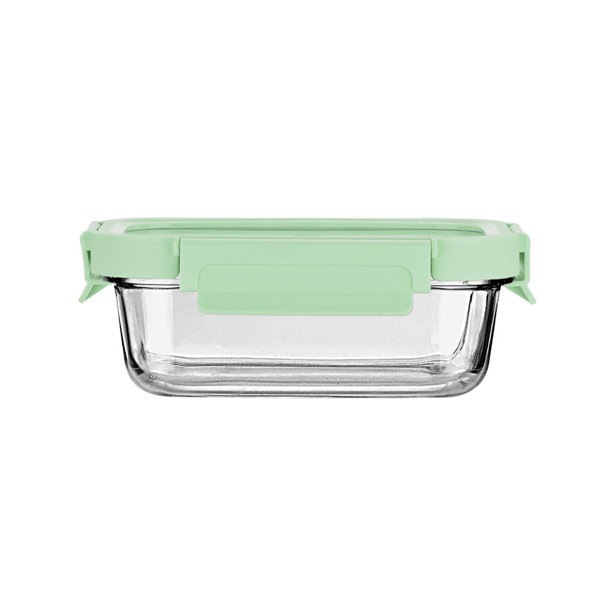 ESTIA ΦΑΓΗΤΟΔΟΧΕΙΟ CLICK&SEAL ΓΥΑΛΙΝΟ 640ml 18.9x14.5x6.7 ΜΕ ΚΑΠΑΚΙ ΠΛΑΣΤΙΚΟ MINT