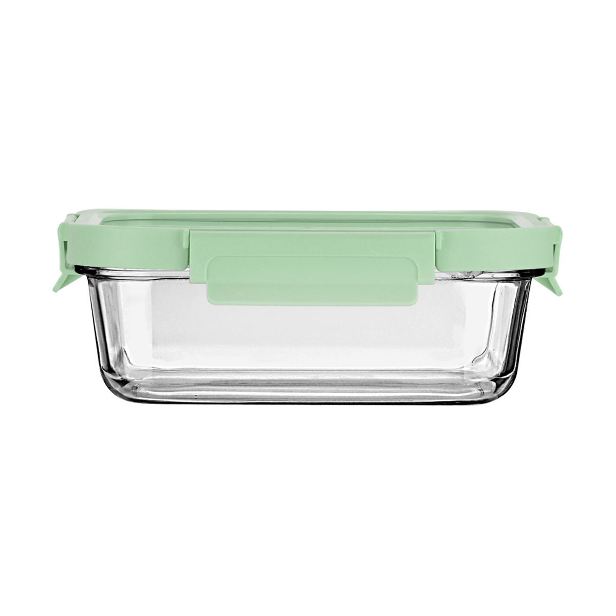 ESTIA ΦΑΓΗΤΟΔΟΧΕΙΟ CLICK&SEAL ΓΥΑΛΙΝΟ 1050ml 21.7x16.5x7.4cm ΜΕ ΚΑΠΑΚΙ ΠΛΑΣΤΙΚΟ MINT