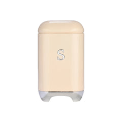 ESTIA ΔΟΧΕΙΟ ΓΙΑ ΖΑΧΑΡΗ EPOQUE ΜΕΤΑΛΛΙΚΟ 11x18.8cm ΚΡΕΜ