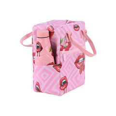 ESTIA ΤΣΑΝΤΑ ΦΑΓΗΤΟΥ SAVE THE AEGEAN ΙΣΟΘΕΡΜΙΚΗ 7lt BLUSH POP