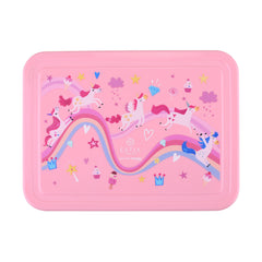 ESTIA ΠΑΙΔΙΚΟ ΦΑΓΗΤΟΔΟΧΕΙΟ SAVE THE AEGEAN 1330ml ΜΕ 5 ΘΗΚΕΣ RAINBOW DREAMS