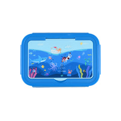 ESTIA ΠΑΙΔΙΚΟ ΦΑΓΗΤΟΔΟΧΕΙΟ SAVE THE AEGEAN 1400ml ΜΕ 3 ΘΗΚΕΣ OCEAN PLAY