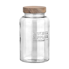 ESTIA ΔΟΧΕΙΟ ΑΠΟΘΗΚΕΥΣΗΣ ALLURE ΓΥΑΛΙΝΟ 2000ml 12x12x21.6cm