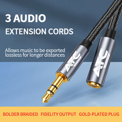 Καλώδιο ATC HQ 3.5mm Αρσενικό / Θηλυκό 1.5m