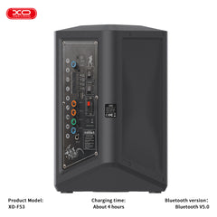 XO F53 Xingmu Ηχείο Speaker 8 ιντσών RGB Bluetooth 40W