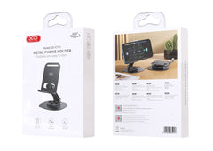 XO C151 Μεταλλική 360° Περιστρεφόμενη Επιτραπέζια Βάση Κινητού