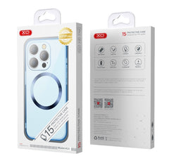 XO-K22 Θήκη iPhone 15 Pro Max 6.7" με Δακτύλιο TPU Μπλε