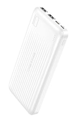 XO PB301 Power Bank με Φωτεινή Ένδειξη 10000mAh Λευκό