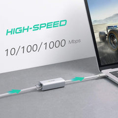 Αντάπτορας EDUP EP-9802 10/100/1000Mbps Type-C LAN