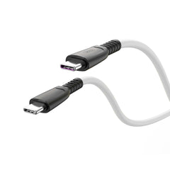 XO NB-Q246A Suluo Καλώδιο Αντάπτορας PD Type-c σε Lightning 27W 1m Λευκό