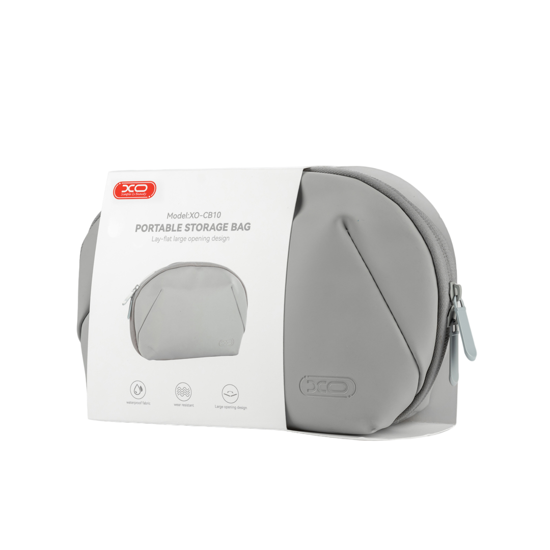 XO CB10 Volcano Φορητό Τσαντάκι Organizer Γκρι