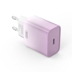 XO CE18 Φορτιστής Ταχείας Φόρτισης USB-C EU 30W (Μωβ)