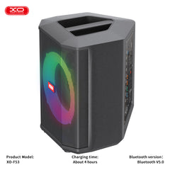 XO F53 Xingmu Ηχείο Speaker 8 ιντσών RGB Bluetooth 40W