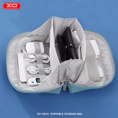 XO CB10 Volcano Φορητό Τσαντάκι Organizer Μαύρο