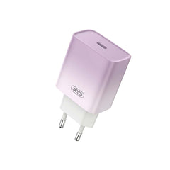 XO CE18 Φορτιστής Ταχείας Φόρτισης USB-C EU 30W (Μωβ)