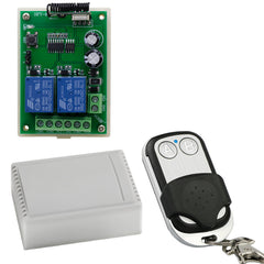 Δικάναλος Δέκτης Εντολών KIT (Με 2 Κοντρόλ)
