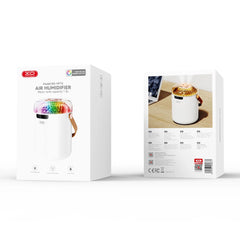 XO HF13 Υγραντήρας με Πολύχρωμο Φωτισμό 400mAh