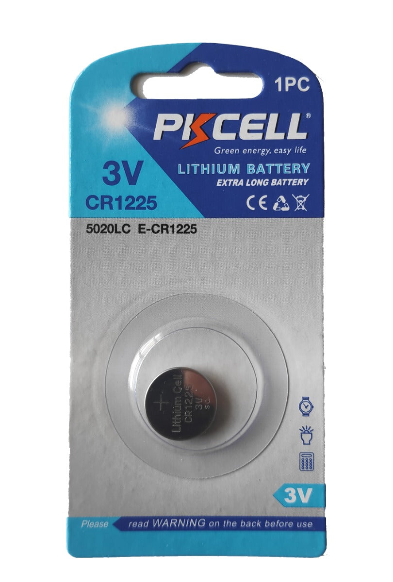 Pkcell Μπαταρία Κουμπί Λιθίου CR1225-1B (1τμχ)