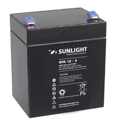 Sunlight Μπαταρία Μολύβδου 12V 5A Τετράγωνη (6.3 FASTON)