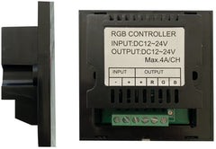 Avide Τηλεχειριστήριο Αφής και Ελεγκτής για LED Ταινία 12V 144W RGB Λευκό