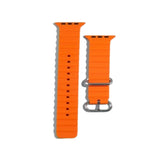 XO BT02A Λουράκι Ρολογιού Σιλικόνης Universal Πορτοκαλί 38/40/41mm