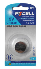 Pkcell Μπαταρία Κουμπί Λιθίου CR1620-1B (1τμχ)