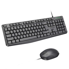 Meetion MT-C235 Ενσύρματο Σετ με Πληκτρολόγιο & Ποντίκι Office USB US