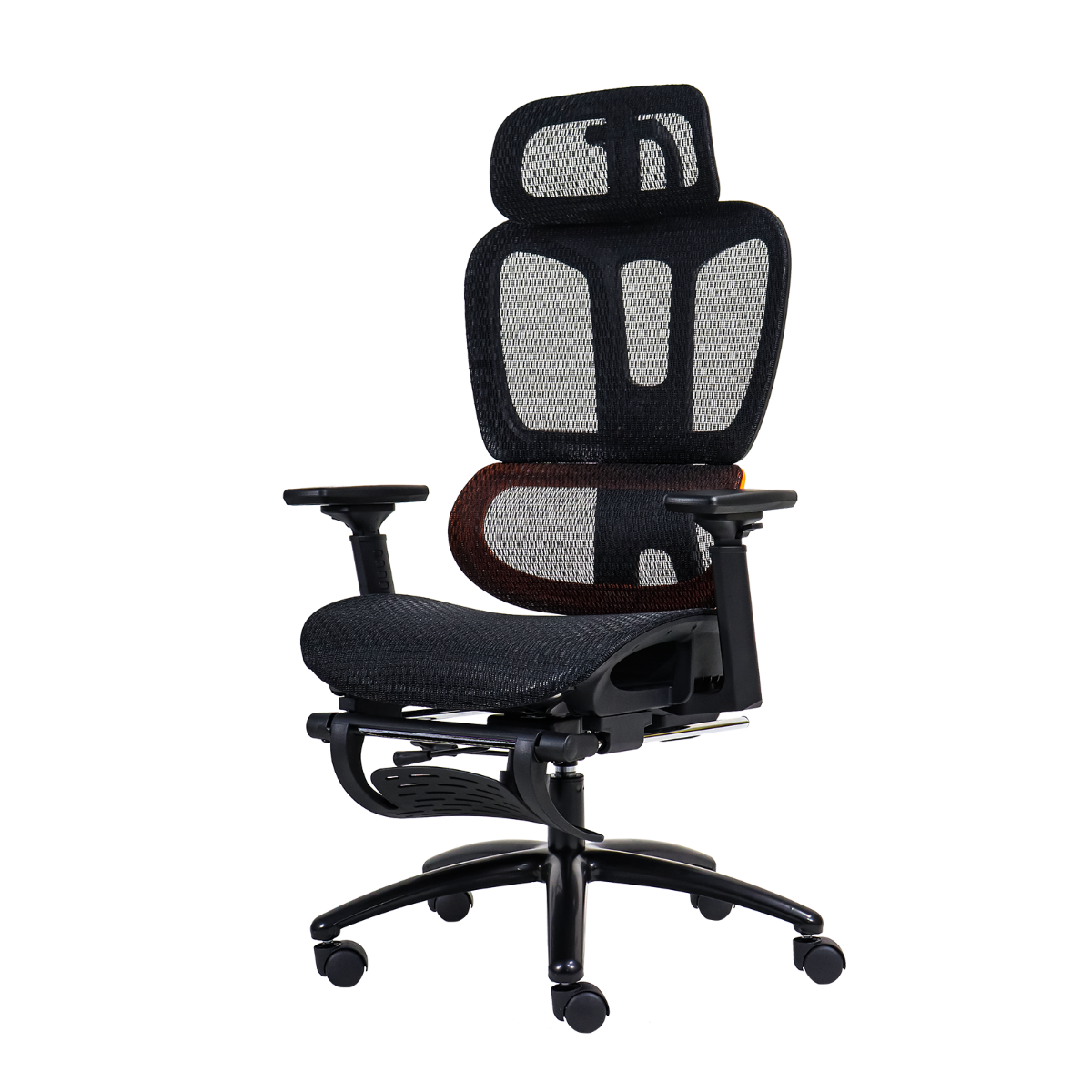 Meetion MT-CHR31 Gaming Καρέκλα Μαύρο & Πορτοκαλί