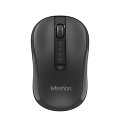 Meetion Ασύρματο Ποντίκι Office MT-BTM185R με Bluetooth & 2.4G Επαναφορτιζόμενο