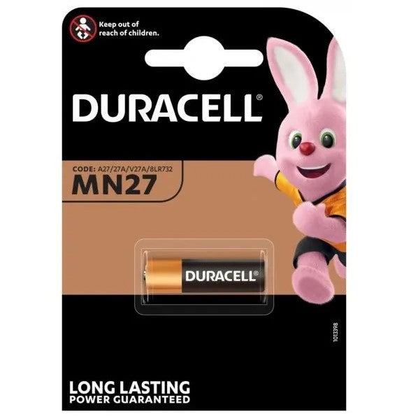 Duracell Μπαταρία Συναγερμού V27A (1τμχ)