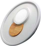 Avide Μοντέρνα Πλαφονιέρα Οροφής Design Oyster Will 73W με RF Χειριστήριο