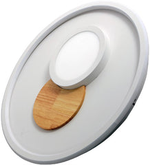 Avide Μοντέρνα Πλαφονιέρα Οροφής Design Oyster Will 73W με RF Χειριστήριο