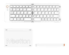 Meetion MT-BTK001 Αναδιπλούμενο Πληκτρολόγιο Λευκό