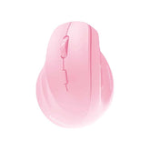 Meetion MT-BTM010L Αριστερό Εργονομικό Ασύρματο Ποντίκι Ροζ