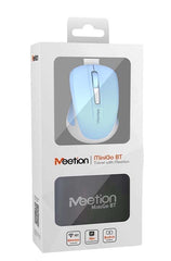 Silent Mini 2.4G Οπτικό Ασύρματο Ποντίκι (Μπλε)