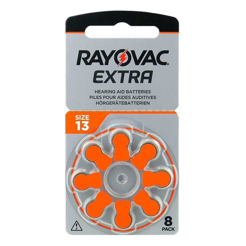 Rayovac Μπαταρίες Βαρηκοΐας Extra V13 8τμχ