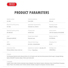 XO M50 PRO Smartwatch Μαγνητικό Ασημί