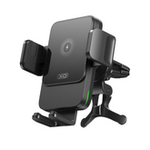 XO WX041 Βάση Ασύρματης Φόρτισης Κινητού Αυτοκινήτου 15W Μαύρο