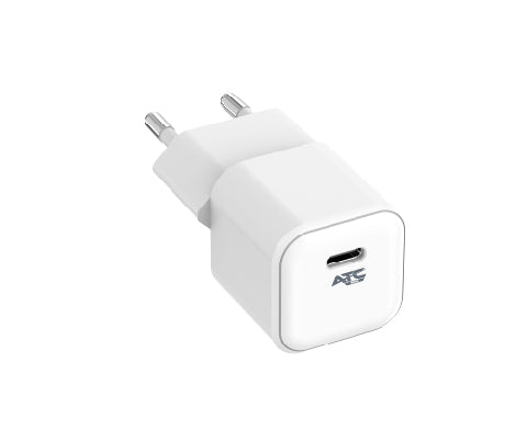 ATC-CHF1 Φορτιστής Ταχείας Φόρτισης GaN 20w Λευκός