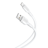 XO NB212 2.1A USB Καλώδιο Φόρτισης για Type-C Λευκό