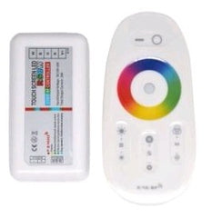 Avide Τηλεχειριστήριο Αφής RF και Ελεγκτής για LED Ταινία 12V 216W RGB+W