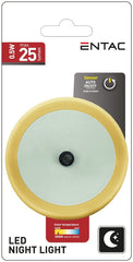 Entac Φωτάκι Νυκτός 0.5W Στρογγυλό Θερμό Πορτοκαλί