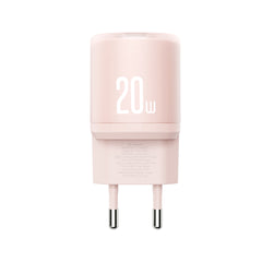 XO L144(EU) Φορτιστής PD20W 1USB-A+1USB-C Ροζ