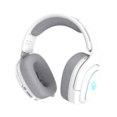 Meetion BTH012 Ενσύρματα Gaming Ακουστικά Κεφαλής 2.4G Bluetooth Λευκά